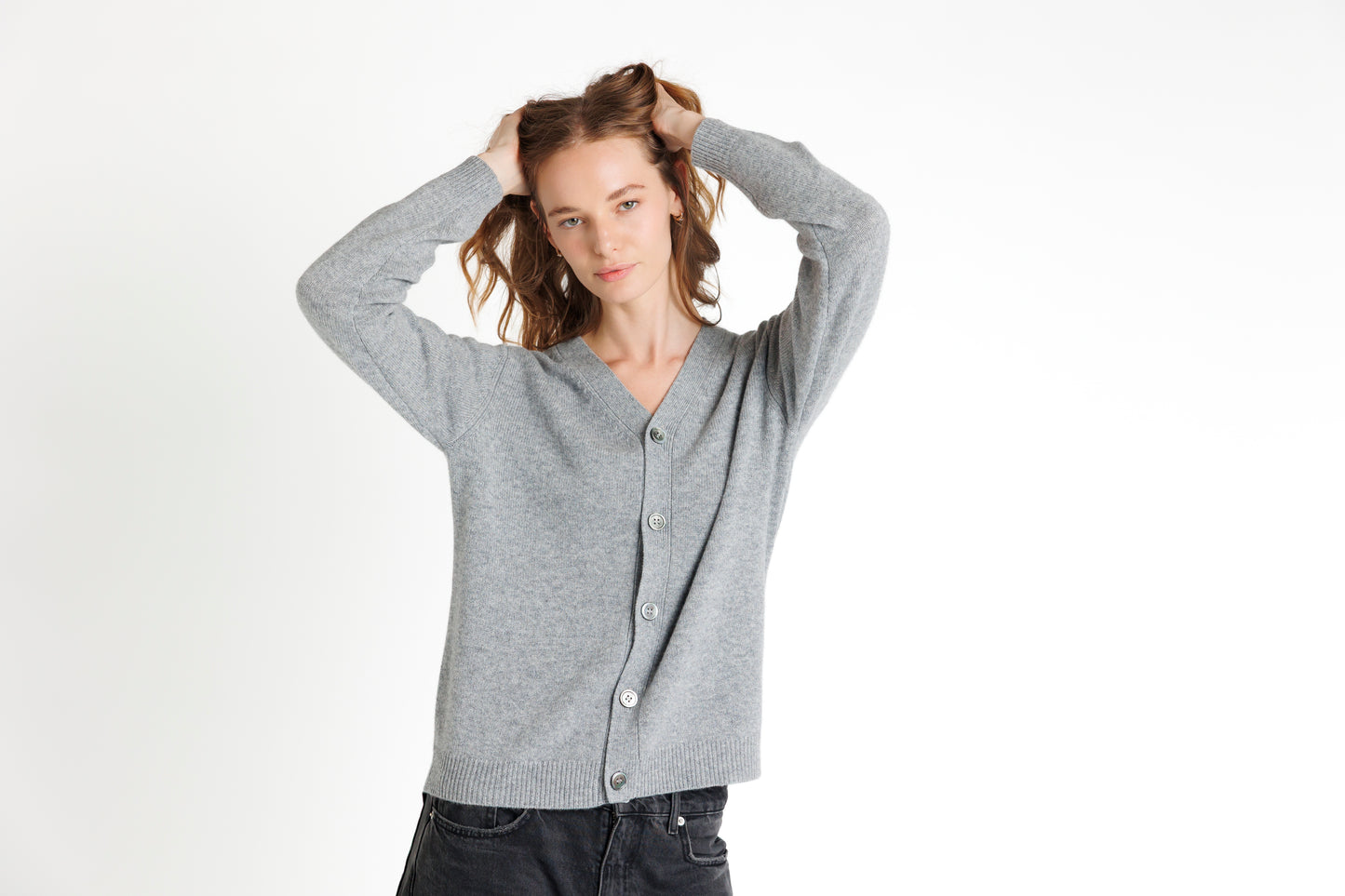 The Cardigan. Gray