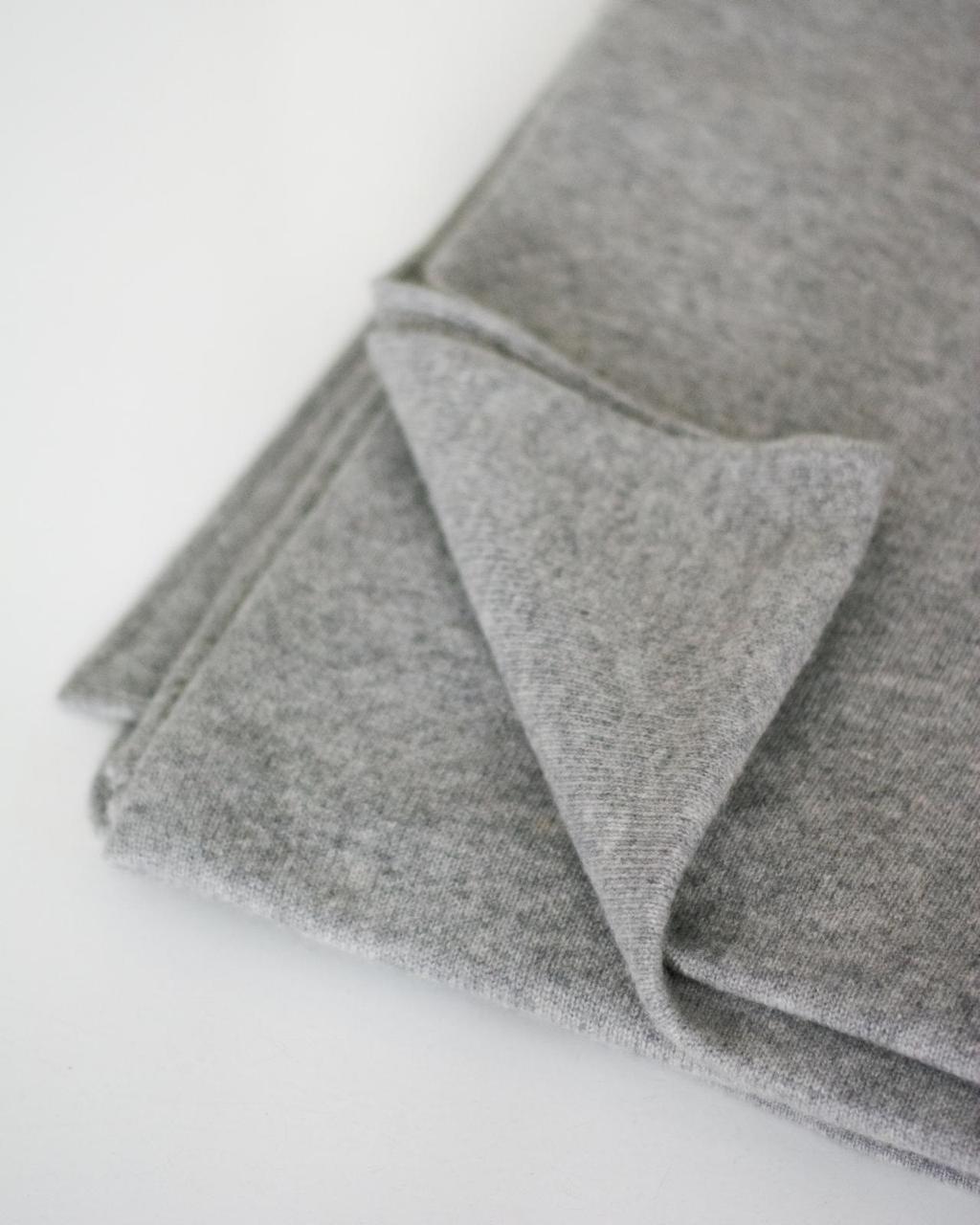 The Luxury Throw. Gray