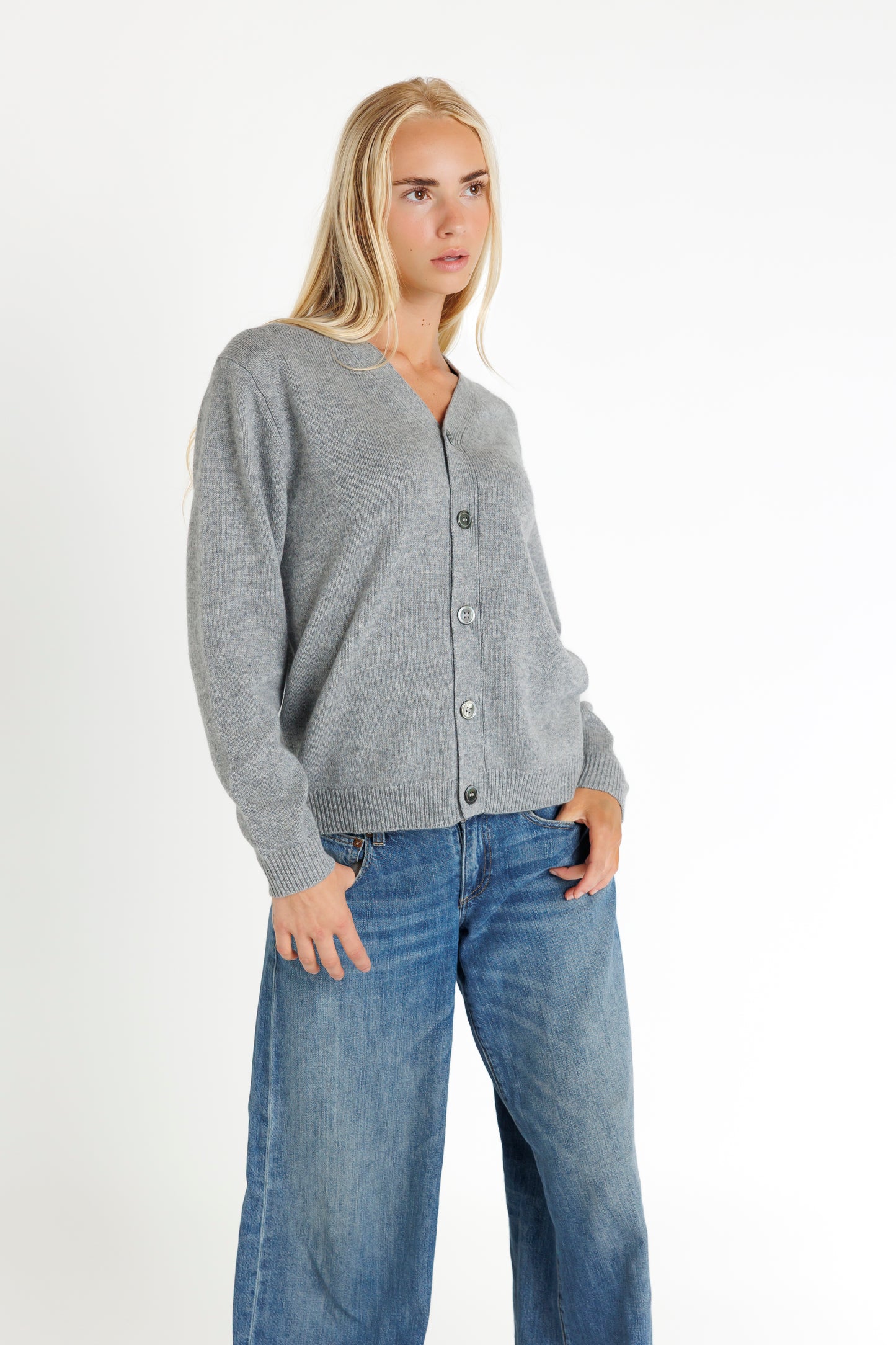 The Cardigan. Gray
