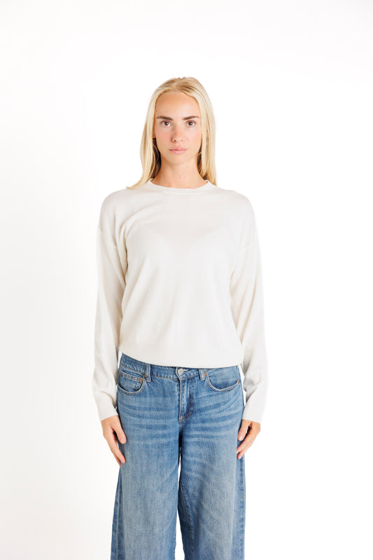 The Crew Neck.  Off White