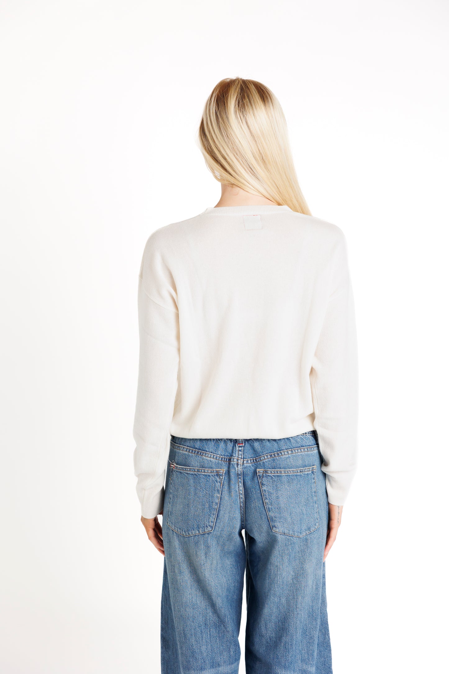 The Crew Neck.  Off White