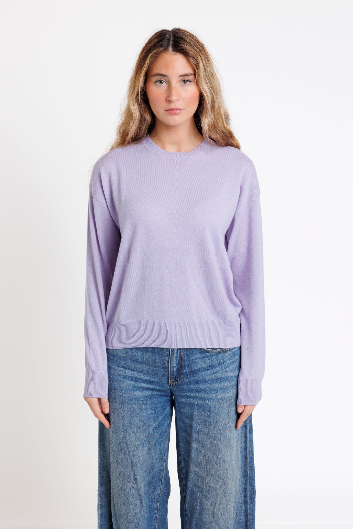 The Crew Neck. Lilac