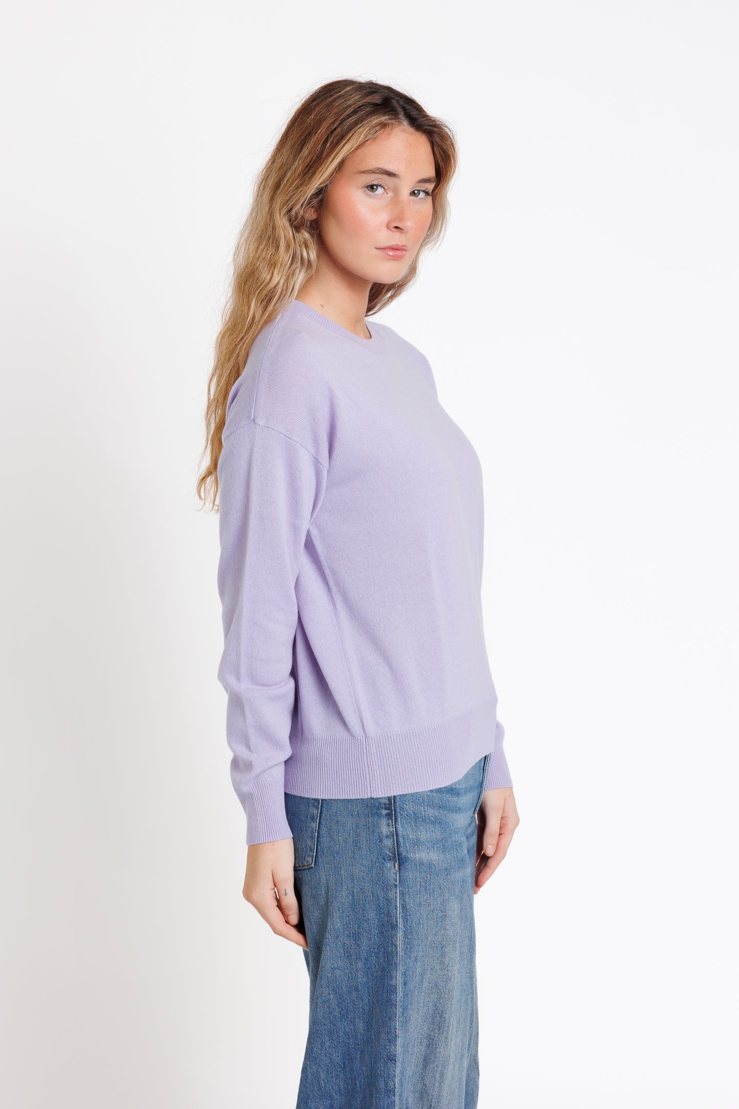 The Crew Neck. Lilac