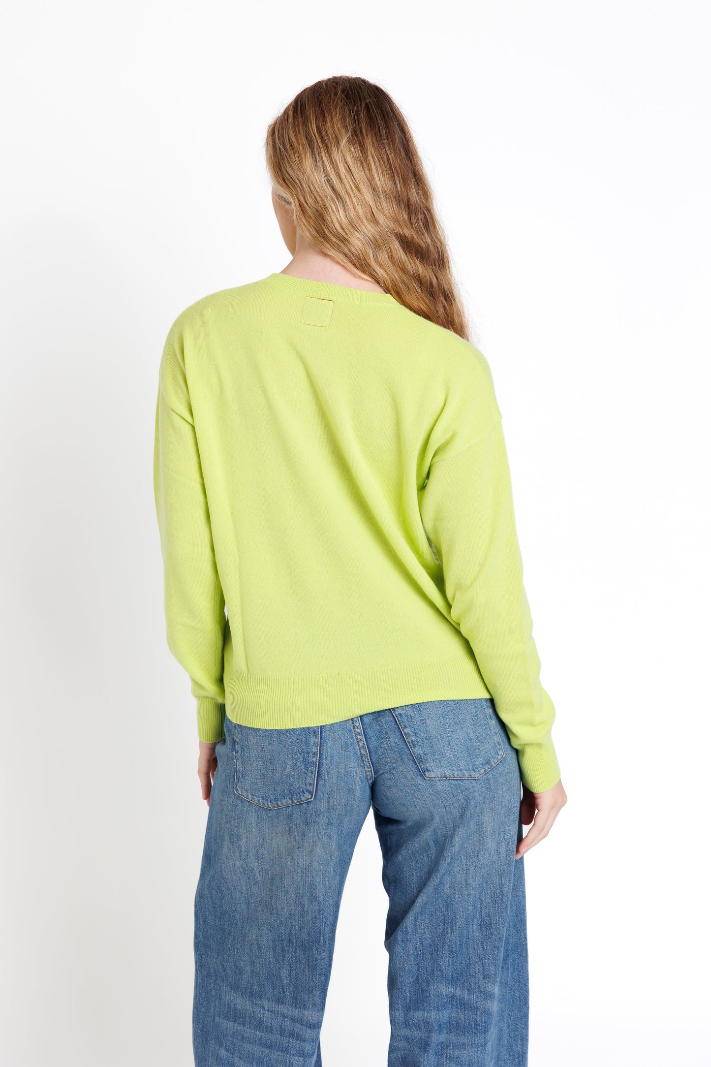 The Crew Neck. Electric Green. 20% off at checkout
