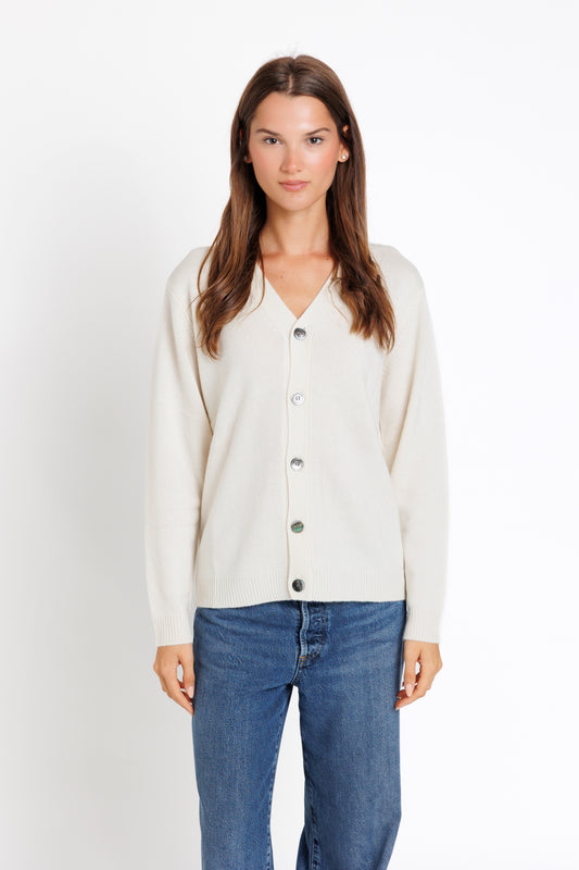 The Cardigan. Off White
