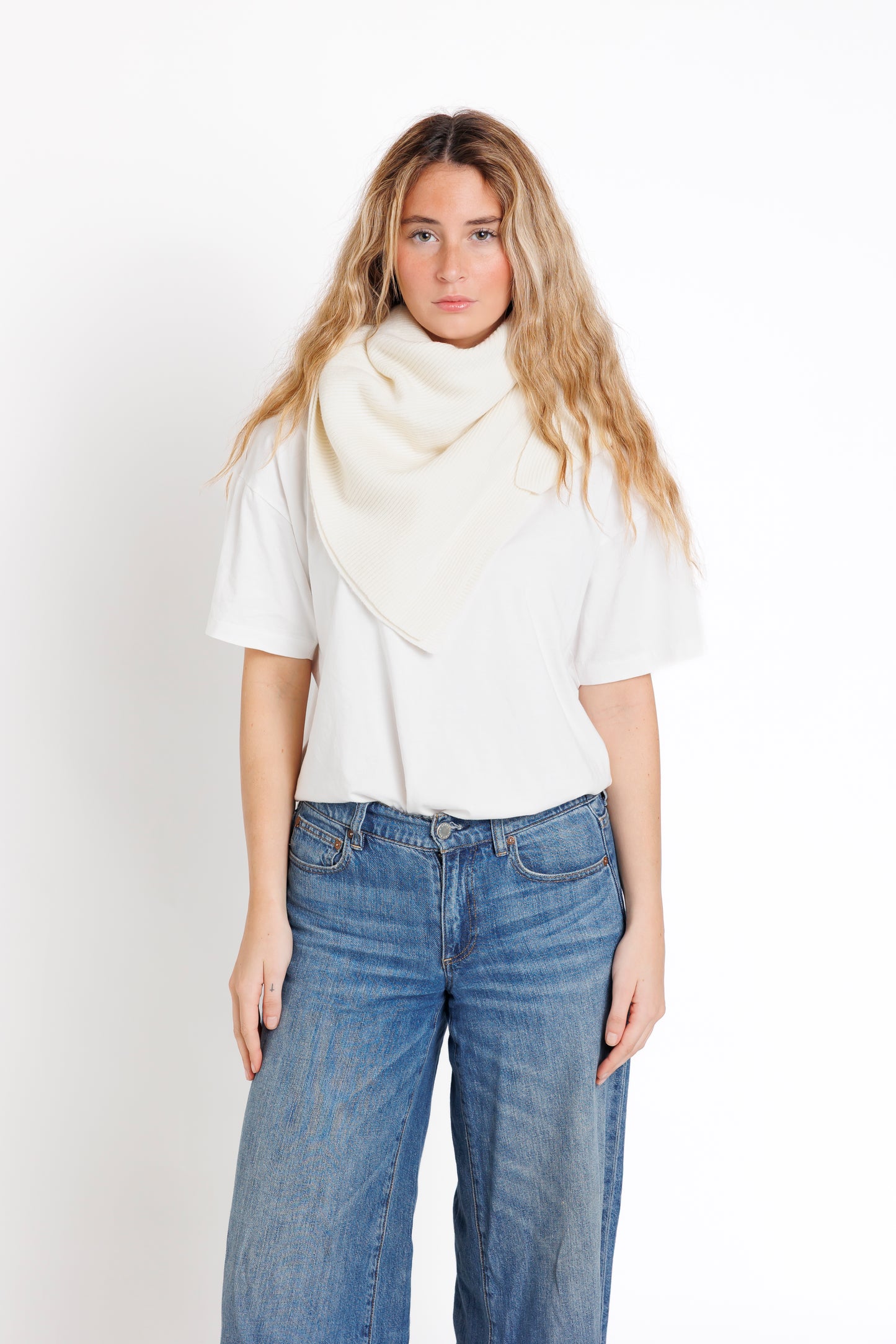 The Scarf. Off White