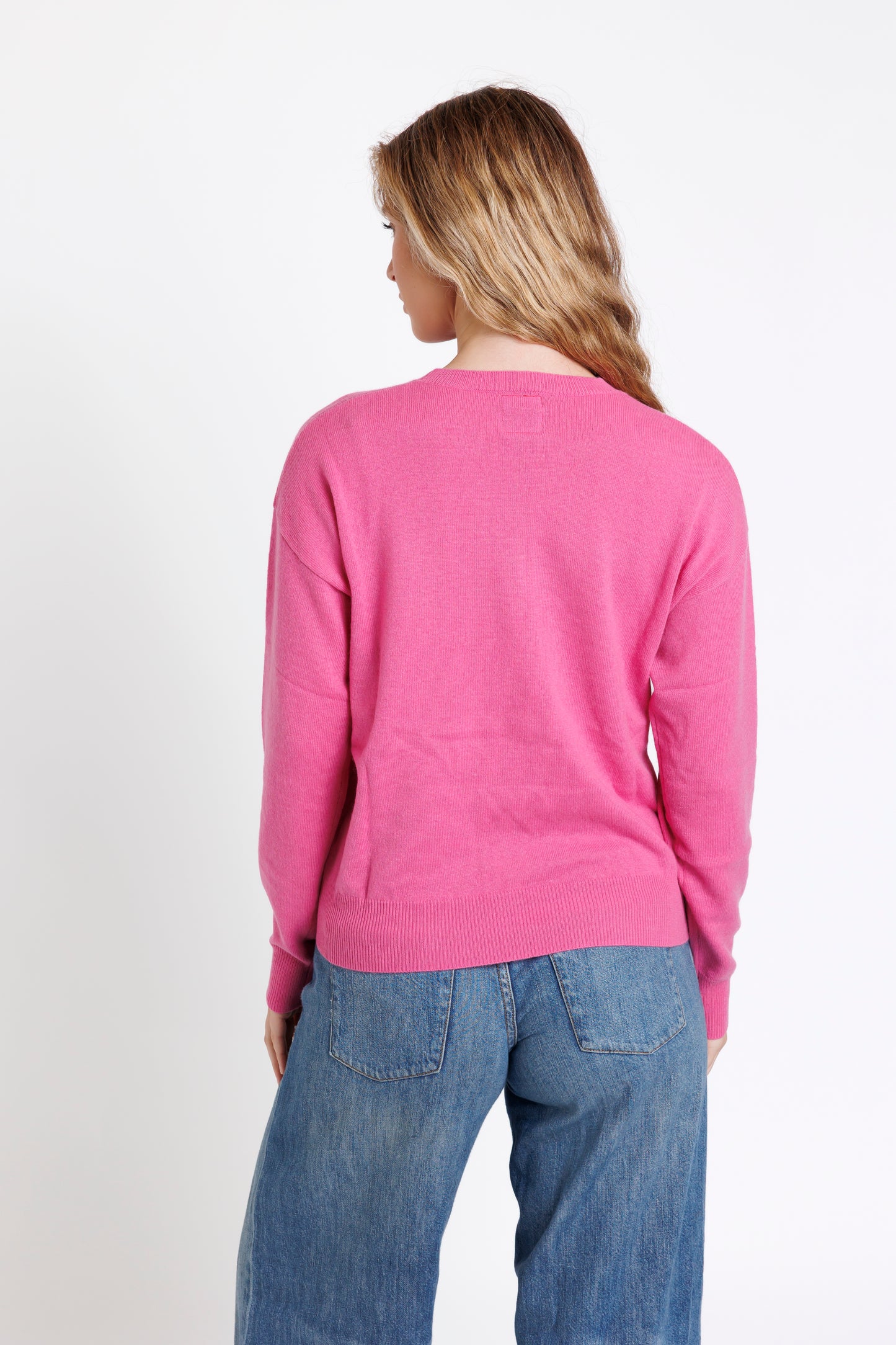 The Crew Neck. Fucsia   20% off at checkout