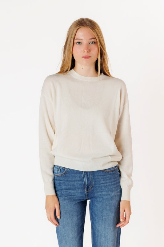 The Crew Neck.  Off White