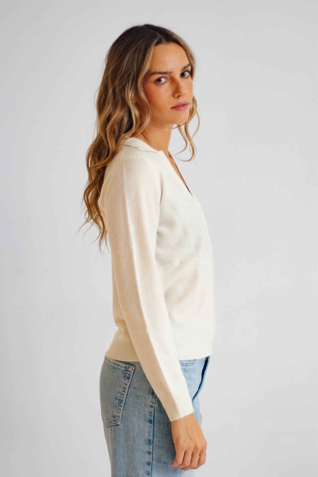 The Crew Neck.  Off White